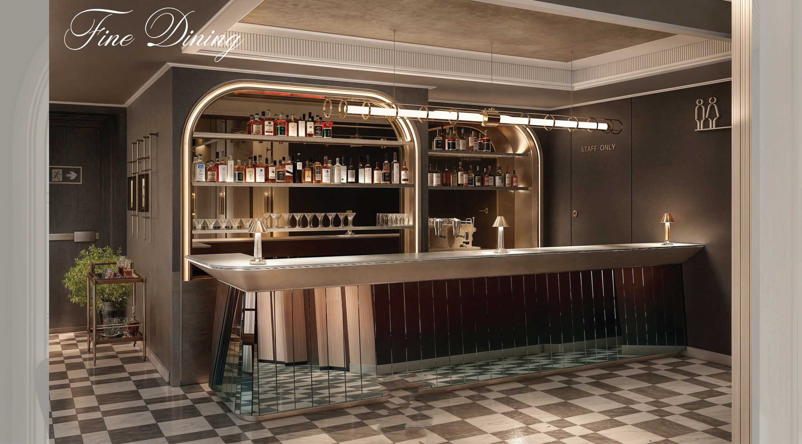 TIMELESS OUTDOOR POOL BAR
