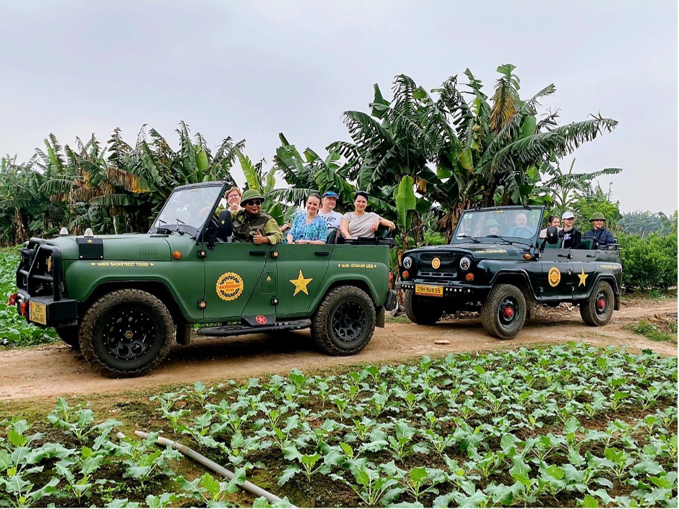 Hanoi Red River Delta Countryside Jeep Tour – Villages, Rice Fields & Co Loa